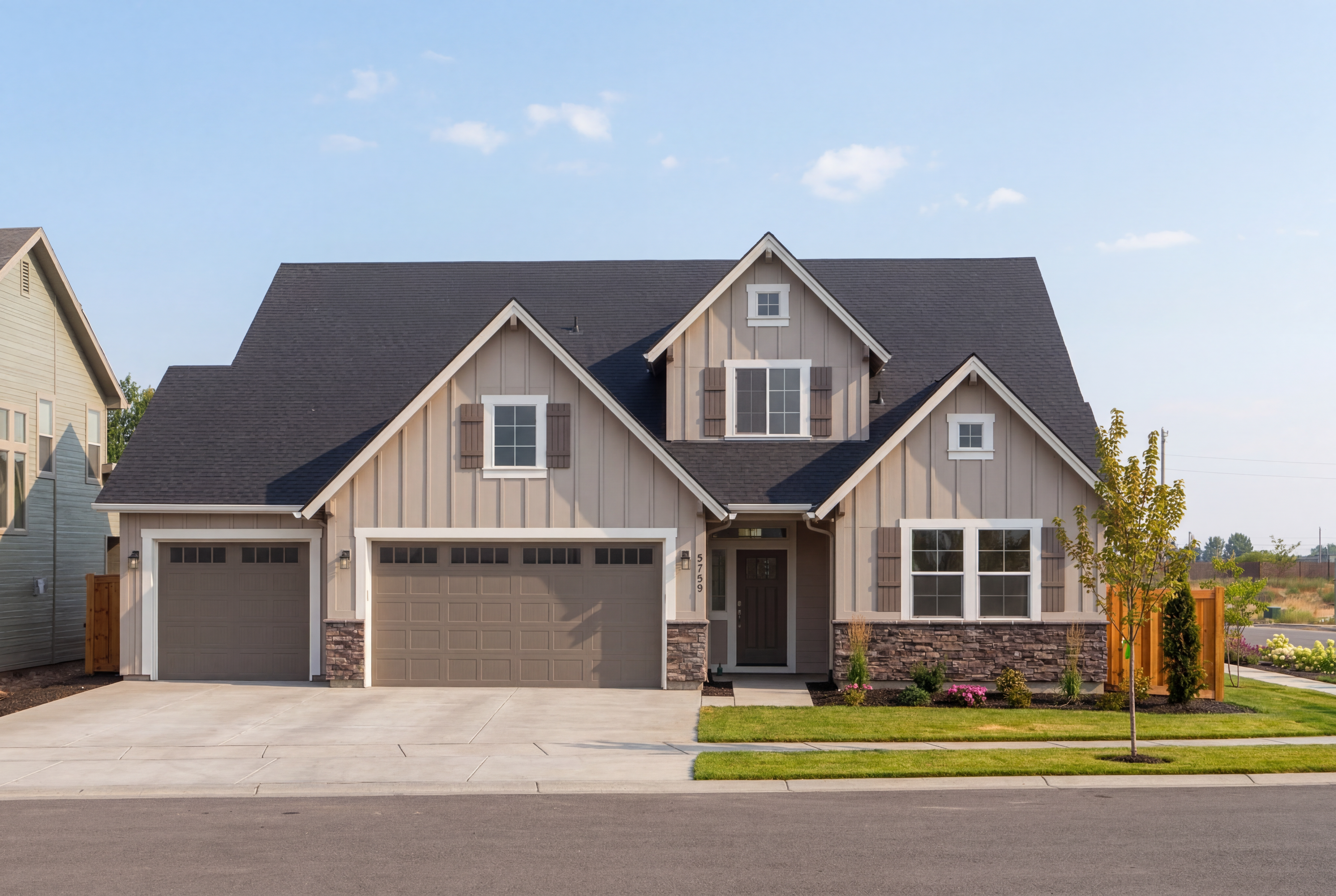 Sunny exterior example