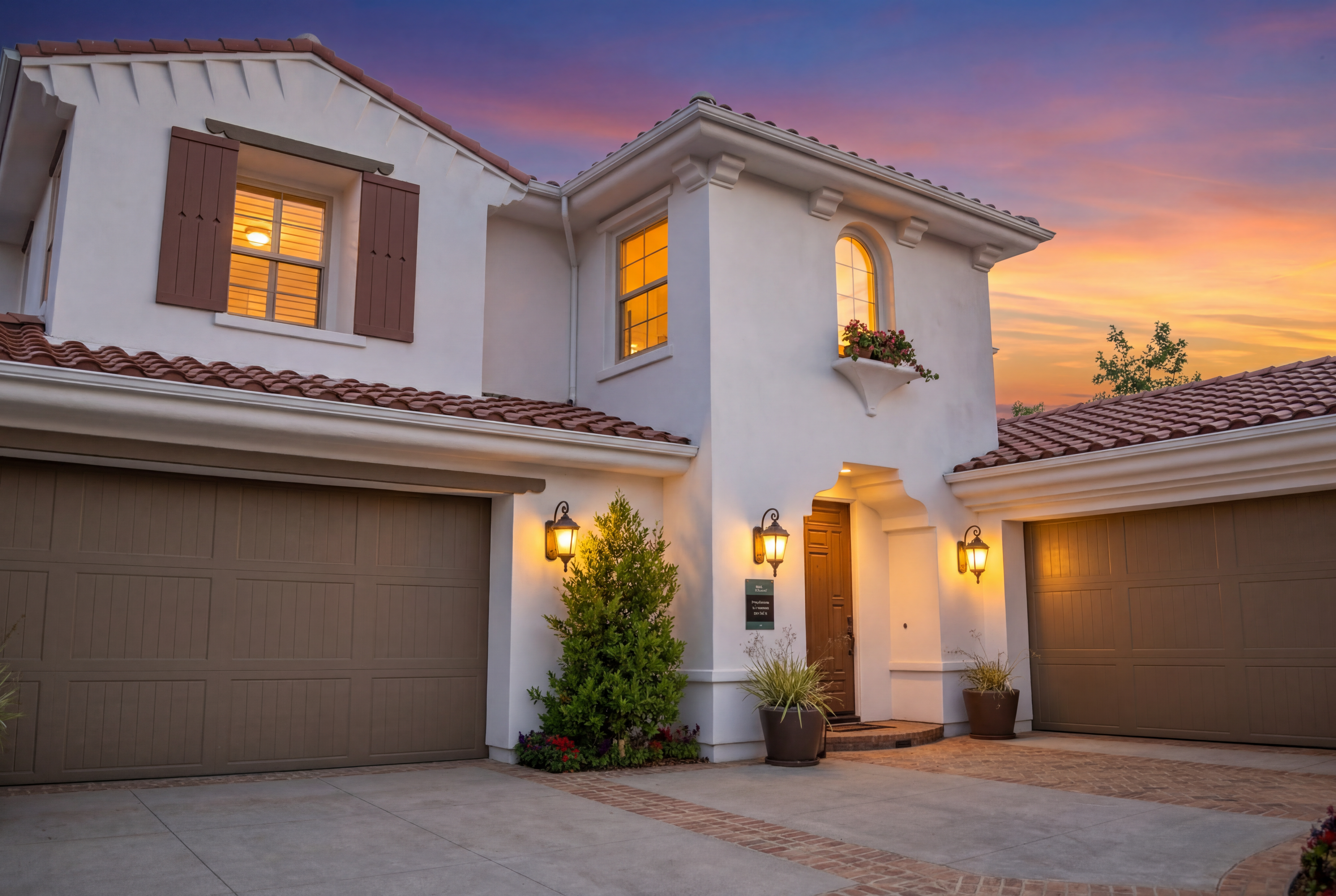 Twilight exterior example